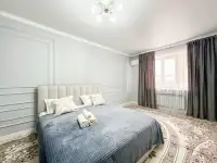 Светлая 2-комнатная квартира, Таумыш Жумагалиева 15 блок К