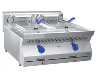 Фритюрница Abat ЭФК-802Н предназначена для приготовления различных продуктов в большом количестве масла на предприятиях