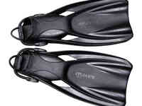 Mares power plana ласты регулируемые, резиновые цвет черный