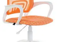 Кресло brabix "fly mg-396w" оранжевый
