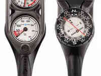 Консоль 3-х приборная aqualung (манометр + глубиномер + компас)