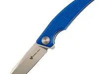 Складной нож steel will f61-11 shaula, сталь d2, рукоять g10, синий