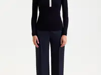 Джемпер c контрастной полосой vassa&co