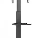 Подставка для телевизора ultramounts um 252 черный 32"-55" макс.35кг напольный мобильный