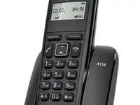 Телефон gigaset a116 black (dect)
