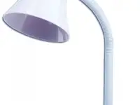 Светильник настольный sonnen ou-607, на подставке, цоколь е27, белый/синий, 236681