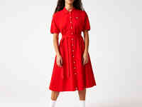 Женское платье-поло lacoste