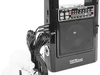 Радиоприемник портативный сигнал vikend traveler черный usb sd/mmc