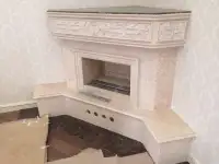 Изготовление каминов любой сложности. Мрамор, гранит, травертин, оникс. Монтаж. Опыт 20 лет, фотография 6