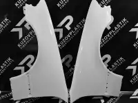 Крыло на Mercedes C W202 из стеклопластика., фотография 3