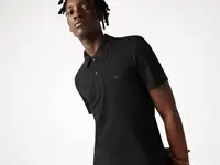 Мужская рубашка-поло lacoste slim fit из органического стрейч-хлопка