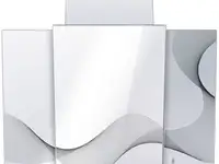 Вытяжка каминная gefest во 3603 к28 белый