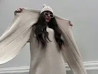 Вязаный теплый шарф, фотография 2