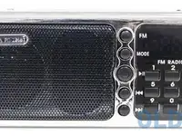 Радиоприемник портативный сигнал рп-226bt черный/серебристый usb microsd