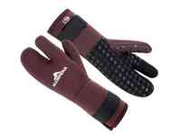 Рукавицы трехпалые scorpena d - 8 мм, коричневый