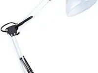 Светильник настольный lucia юниор (465-w) на подставке e27 белый