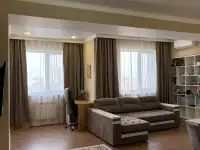 Продам просторную полностью меблированную квартиру с хорошим качественным ремонтом в новом ЖК Medeu Park., фотография 4