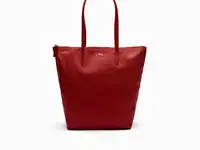 Сумка-тоут lacoste l.12.12 concept с вертикальной молнией