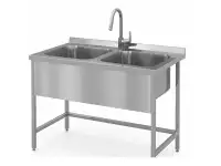 Ванна моечная 2 секции