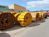 Гусеницы в сборе с башмаками траками для экскаватора., фотография 5