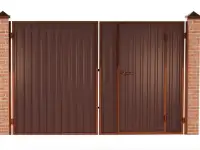 Ворота распашные; откатные; калитка...