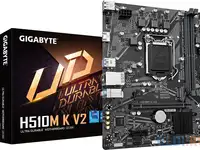 Материнская плата gigabyte h510m k v2 soc-1200 intel h470 2xddr4 matx