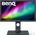 Монитор 27" benq sw271c gray с поворотом экрана (4k, ips, 3840x2160,