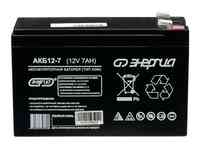 Аккумулятор для ибп энергия акб 12-7 (тип agm)