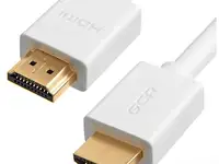 Кабель hdmi 3м green connection gcr-hm761-3.0m круглый белый