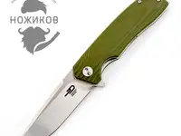 Складной нож bestech lion, d2, зеленый