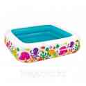 Детский надувной бассейн с навесом 157х157х122 см, Intex 57470, фотография 2