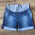 Продам джинсовые шорты для беременных