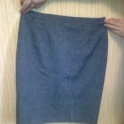 Продам деловую серую юбку 