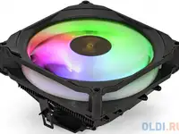 Exegate ex286158rus кулер exegate dark magic ee400xl-pwm.rgb (al black coating, 4