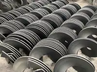 Витки шнека и шнековые спирали  собственное производство ООО БВН-ГРУПП Инжиниринг