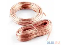 Акустический кабель kicx scc-1812 18awg 12м прозрачный