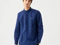 Мужская рубашка lacoste regular fit