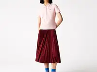Женское поло lacoste l!ve