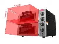 Пицца печь 2 секции HX-2ST, фотография 5