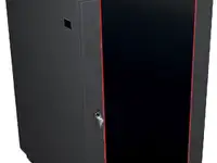 Цмо! шкаф телекоммуникационный напольный 18u (600x800) дверь стекло, цвет чёрный (штк-м-18.6.8-1ааа-