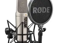 Студийный микрофон с поп-фильтром rode nt2-a
