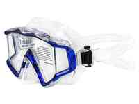 Маска marlin big panoramic blue trans sil