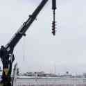 Буровая установка HIAB (бурение скважин 400 мм)