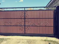 Изготовление распашных и откатных ворот, фотография 6