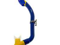 Трубка marlin joy blue/yellow