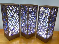 Голубой Интерьерный светильник-ночник, фотография 10