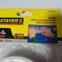 Двухсторонняя клейкая лента на вспененной основе, STAYER, 25мм х 5, фотография 2