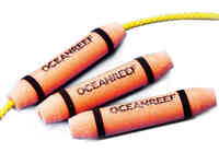 Поплавки для кабеля проводной подводной связи (3 шт)