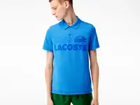 Мужское поло lacoste из органического хлопка