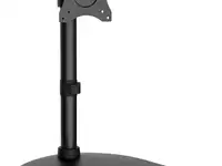 Кронштейн для мониторов ultramounts um 704 черный 13"-27" настольный поворот и